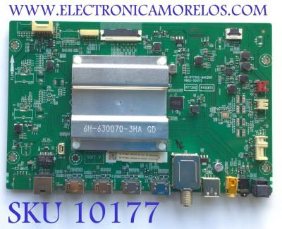 MAIN PARA SMART TV TCL 4K / NUMERO DE PARTE 08-RT73009-MA300AA / 40-RT73H2-MAC2HG / 08-RT73009-MA3STAA / V8-RT73K01-LF1V1171 / 16602-500172 / RT73H2 / RTD2873 / PANEL LVU550NDJL / MODELO 55S535